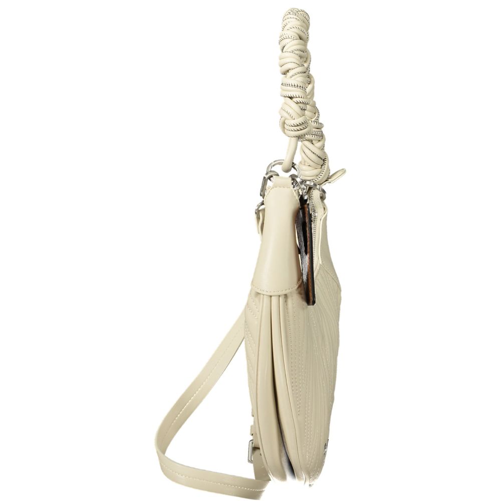 Bianco Poliuretano Women Handbag