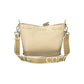 Beige Leather Women Handbag