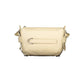Beige Leather Women Handbag