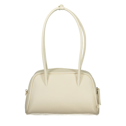 White Leather Handbag