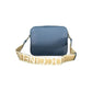 Blu Leather Women Handbag