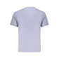 Blue Cotton Men's T-Shirt