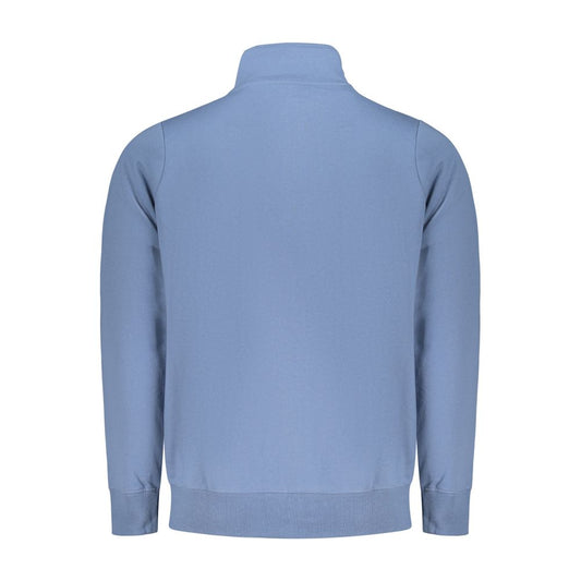 Blue Cotton Men's Sweatshirt