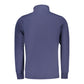 Blue Cotton Men Sweatshirt