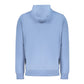Blue Cotton Men's Hoodie