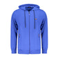 Blue Cotton Men's Hoodie