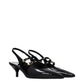Black Leather Sandals
