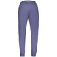Blue Cotton Men's Track Pant