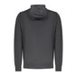 Black Cotton Men Sweatshirt