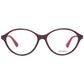 Burgundy Plastic Glasses (Frames)