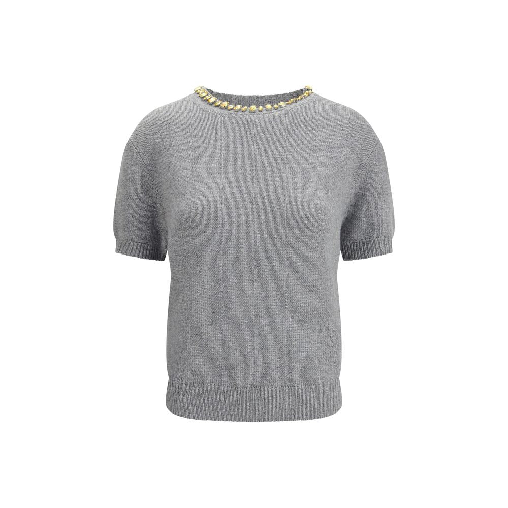 Gray Cashmere Sweater
