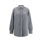 Gray Polyester Shirt