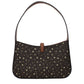 Brown Fabric Handbag