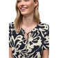 Blue Viscose Blouse