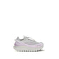 Purple Polyester Athletic Sneakers