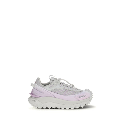 Purple Polyester Athletic Sneakers