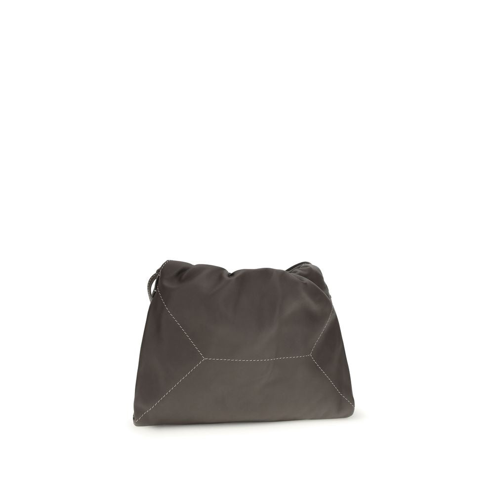 Brown Calf Leather Bos Taurus Shoulder Bag