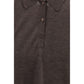 Brown Cashmere Polo Shirt