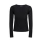 Black Viscose Sweatshirt