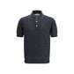Gray Cotton Polo Shirt