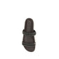 Brown Calf Leather Bos Taurus Flat Sandals