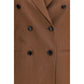 Brown Linen Blazer