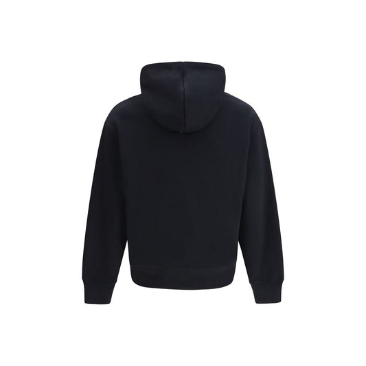 Black Cotton Sweatshirt