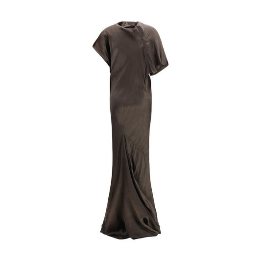 Brown Copper Long Dress