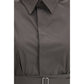 Gray Cotton Shortsleeve Shirt