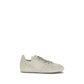 Gray Calf Leather Bos Taurus Low Top Sneakers