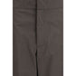 Gray Cotton Casual Pants