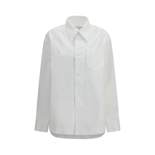 White Cotton Dress Shirt