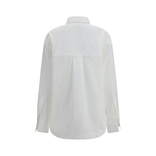 White Cotton Dress Shirt