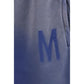 Blue Cotton Bermuda Shorts