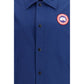Blue Cotton Coat