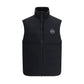 Black Polyamide Sleveless Jacket