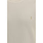 Beige Cotton Sweatshirt