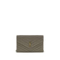 Gray Calf Leather Bos Taurus Wallet