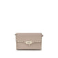 Beige Calf Leather Bos Taurus Shoulder Bag