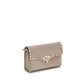 Beige Calf Leather Bos Taurus Shoulder Bag