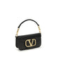 Black Calf Leather Bos Taurus Shoulder Bag