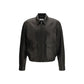 Black Lamb Ovis Aries Aries Leather Jacket
