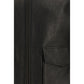 Black Lamb Ovis Aries Aries Leather Jacket