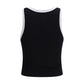 Black Cotton Tank Tops