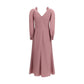 Multicolor Silk Casual Dress