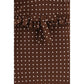 Brown Silk Casual Dress