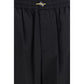 Black Polyamide Cargo Pants