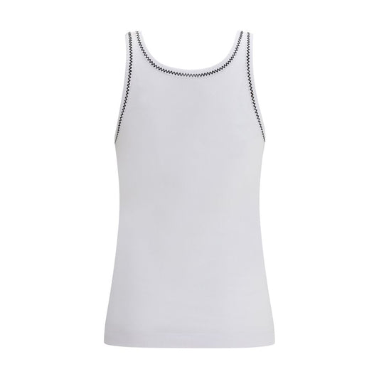 White Cotton Tank Tops
