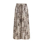 Multicolor Cotton Casual Pants