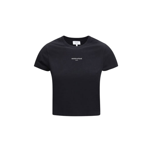 Black Cotton T-Shirt